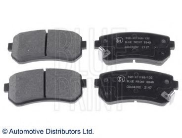 Set placute frana,frana disc KIA CEED Hatchback (ED) (2006 - 2012) BLUE PRINT ADG04282 piesa NOUA