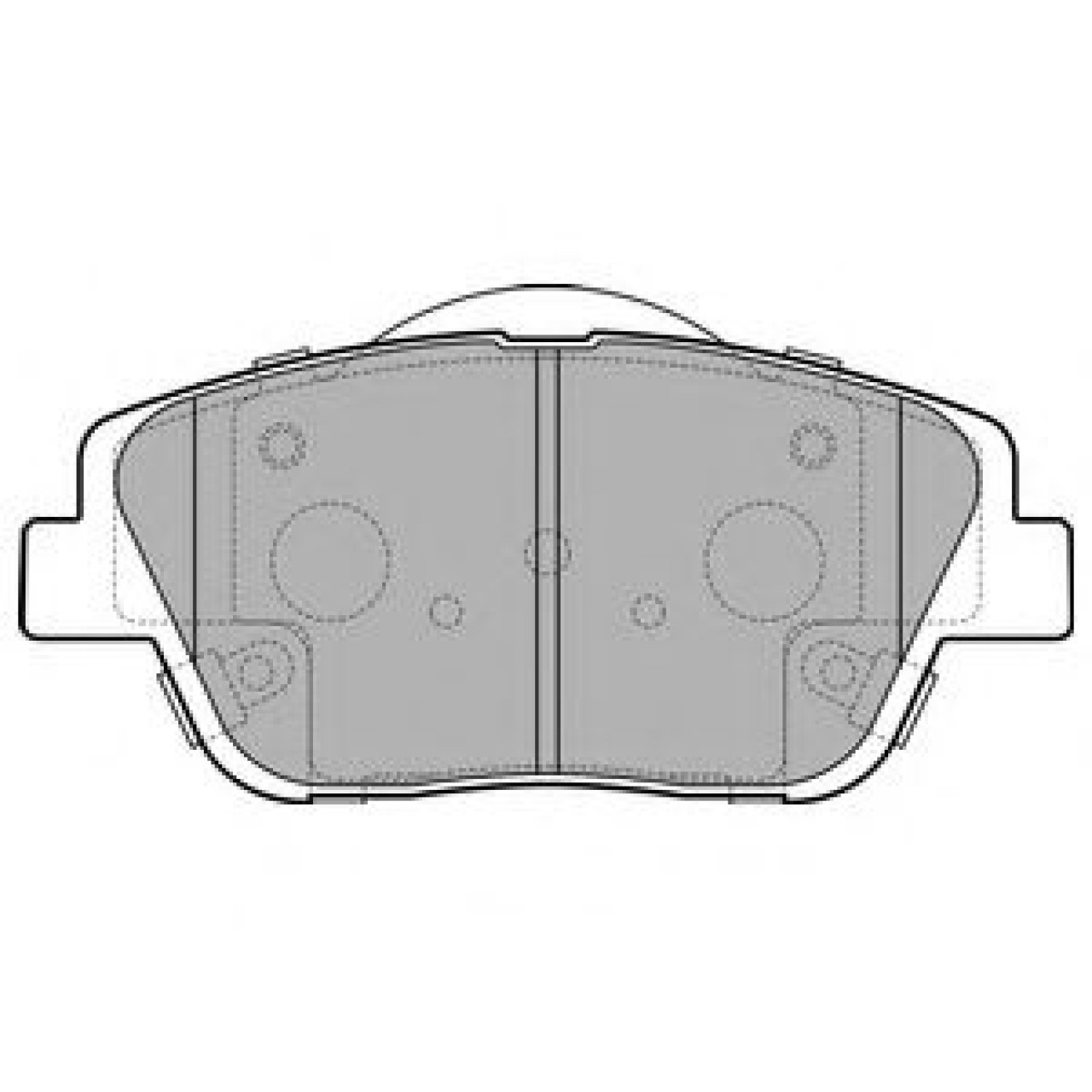 Set placute frana,frana disc KIA OPTIMA (2010 - 2015) DELPHI LP2688 piesa NOUA