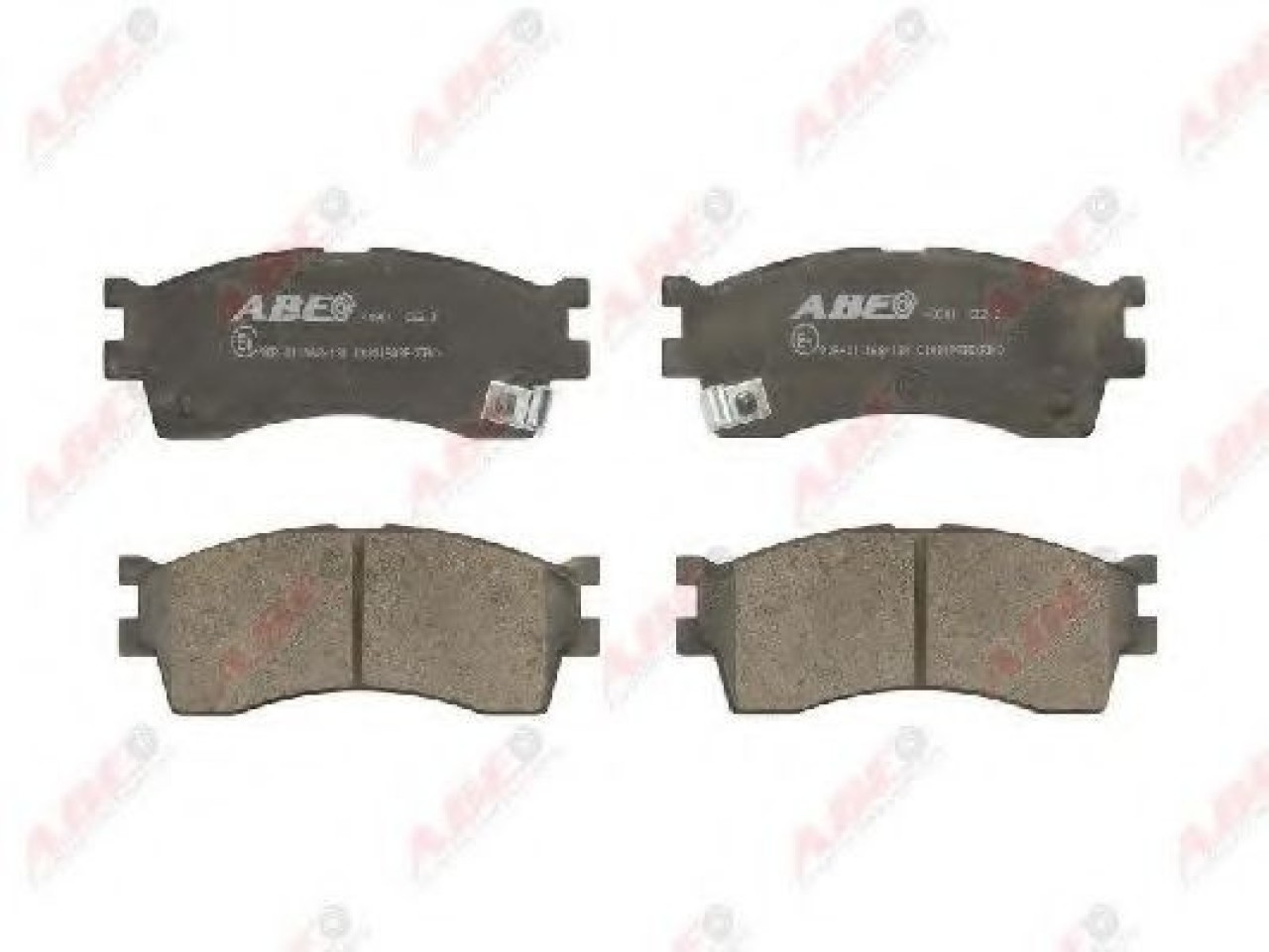 Set placute frana,frana disc KIA RIO combi (DC) (2000 - 2005) ABE C10319ABE piesa NOUA