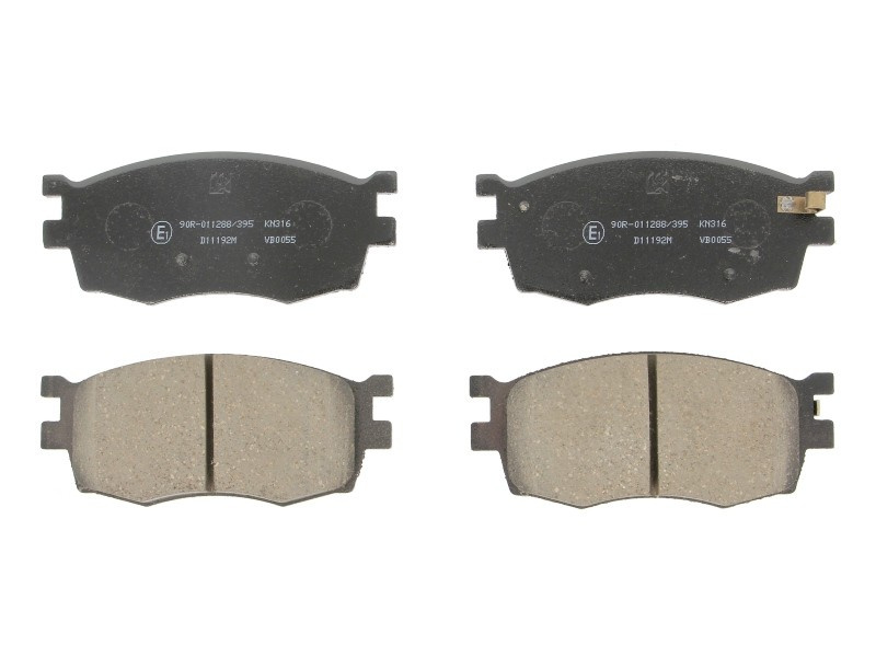 Set placute frana,frana disc KIA RIO II limuzina (JB) (2005 - 2016) JAPANPARTS PA-K12AF piesa NOUA