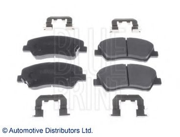 Set placute frana,frana disc KIA RIO III (UB) (2011 - 2016) BLUE PRINT ADG042153 piesa NOUA