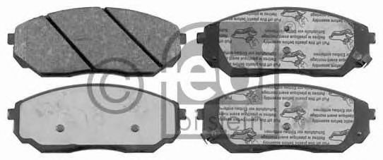 Set placute frana,frana disc KIA SORENTO I (JC) (2002 - 2009) FEBI BILSTEIN 16471 piesa NOUA