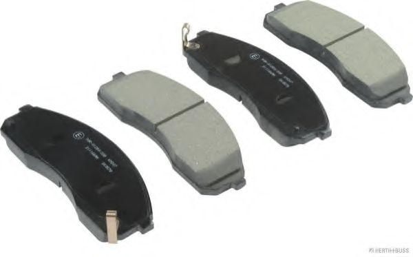 Set placute frana,frana disc KIA SOUL II (PS) (2014 - 2016) HERTH+BUSS JAKOPARTS J3600321 piesa NOUA
