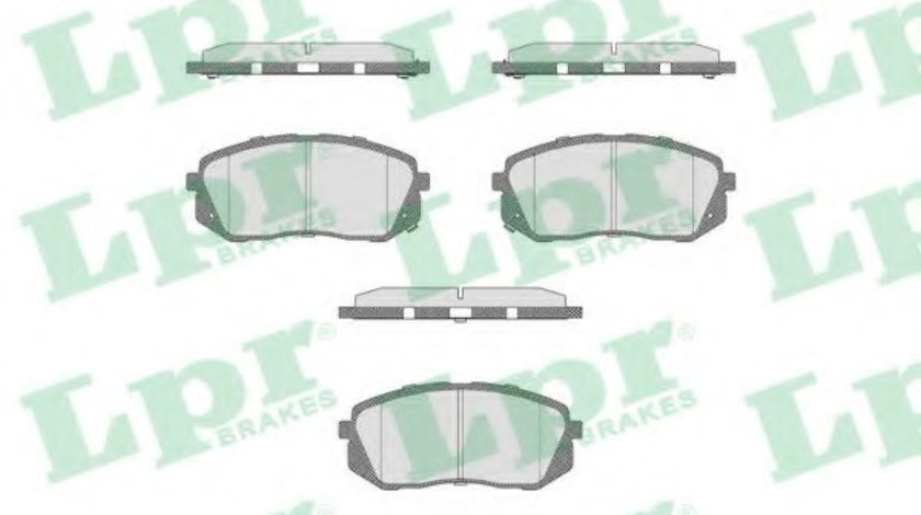 Set placute frana,frana disc KIA SPORTAGE (SL) (2009 - 2016) LPR 05P1689 piesa NOUA