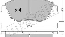 Set placute frana,frana disc LANCIA MUSA (350) (20...