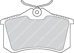 Set placute frana,frana disc LANCIA PHEDRA (179) (2002 - 2010) FERODO FDB1083 piesa NOUA