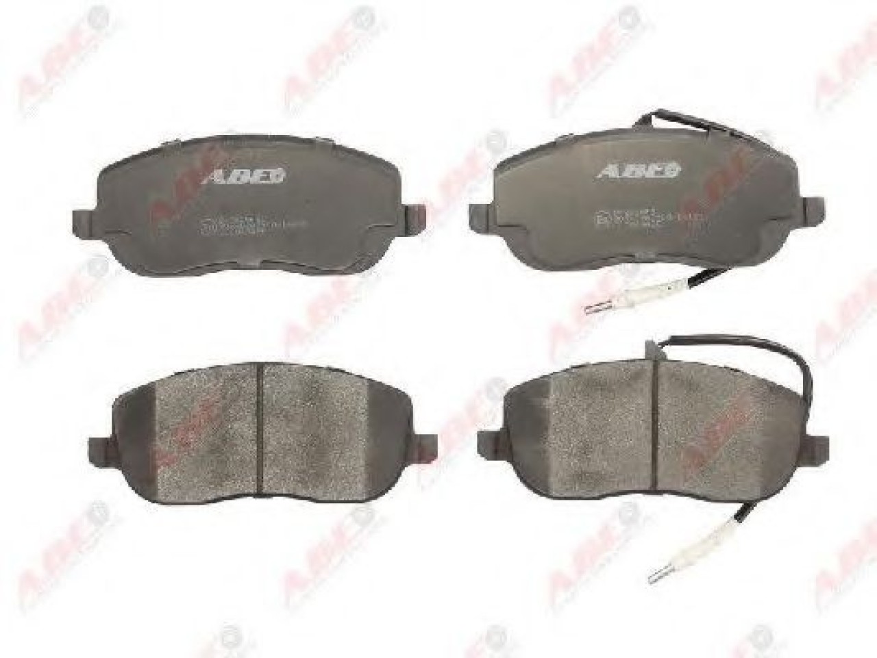 Set placute frana,frana disc LANCIA PHEDRA (179) (2002 - 2010) ABE C1C043ABE piesa NOUA