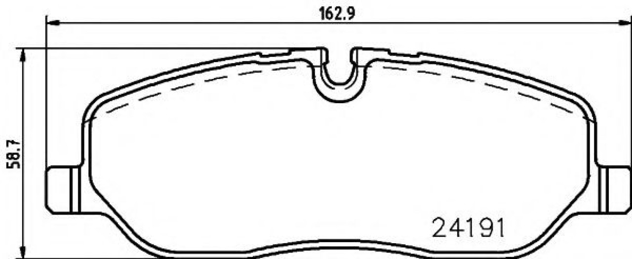 Set placute frana,frana disc LAND ROVER DISCOVERY IV (LA) (2009 - 2016) TEXTAR 2419101 piesa NOUA