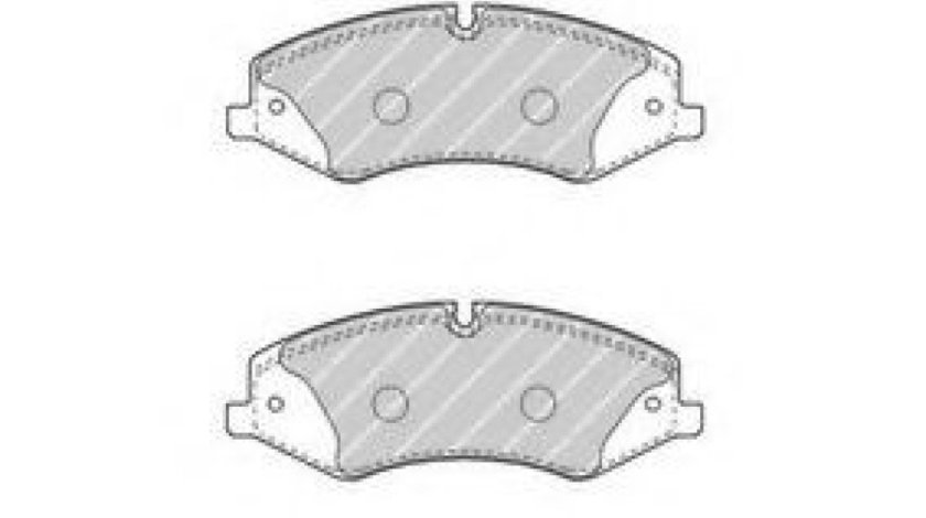 Set placute frana,frana disc LAND ROVER RANGE ROVER III (LM) (2002 - 2012) FERODO FDB4104 piesa NOUA