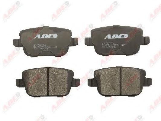 Set placute frana,frana disc LAND ROVER FREELANDER 2 (LF, FA) (2006 - 2014) ABE C2I003ABE piesa NOUA