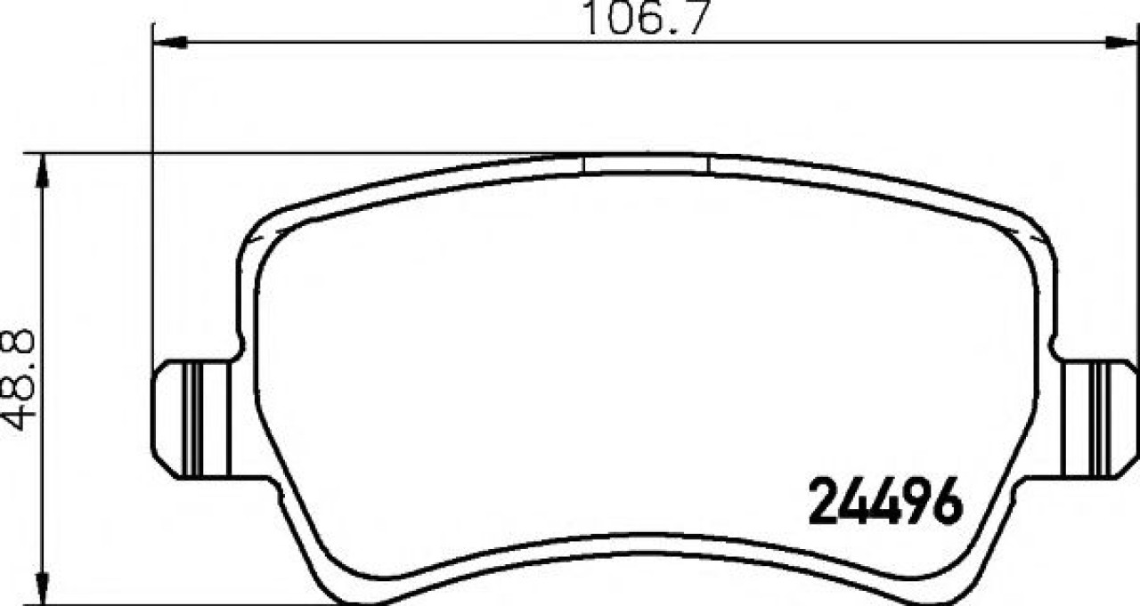 Set placute frana,frana disc LAND ROVER FREELANDER 2 (LF, FA) (2006 - 2014) TEXTAR 2449602 piesa NOUA