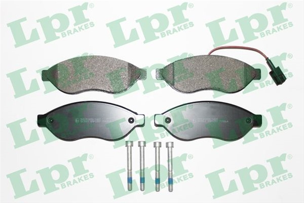 Set Placute Frana,frana Disc Lpr Citroën 05P1287