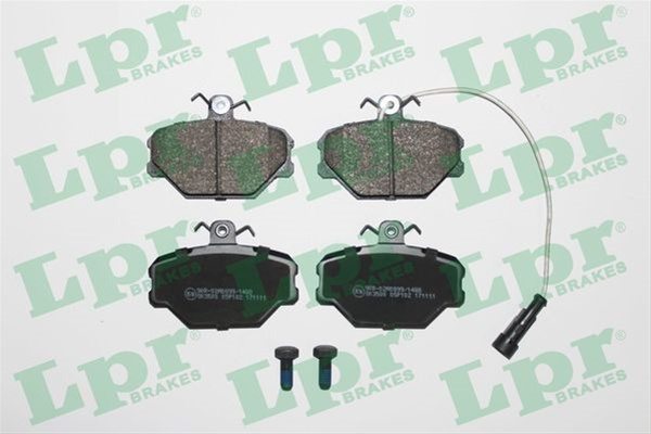 Set Placute Frana,frana Disc Lpr Fiat 05