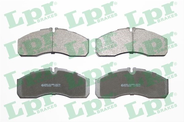 Set Placute Frana,frana Disc Lpr Iveco 05P1109