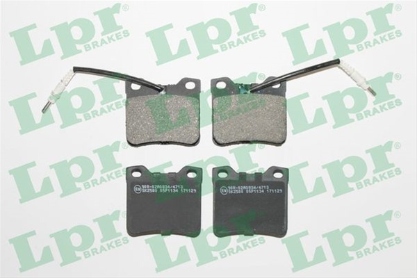 Set Placute Frana,frana Disc Lpr Mercedes-Benz 05P1134