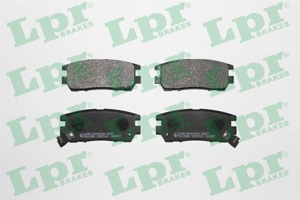 Set Placute Frana,frana Disc Lpr Mitsubishi 05P518