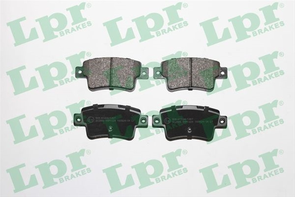 Set Placute Frana,frana Disc Lpr Opel 05P1224