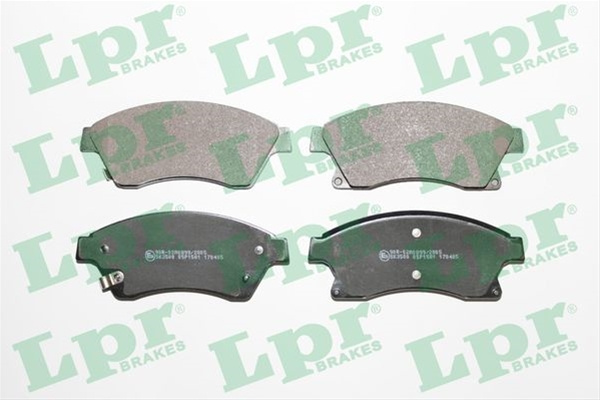Set Placute Frana,frana Disc Lpr Opel 05P1581