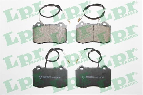 Set Placute Frana,frana Disc Lpr Peugeot 05P1141