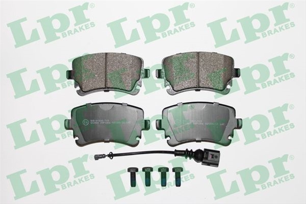 Set Placute Frana,frana Disc Lpr Vw 05P1206