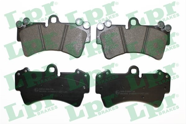 Set Placute Frana,frana Disc Lpr Vw 05P1257