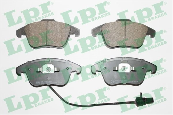 Set Placute Frana,frana Disc Lpr Vw 05P1391