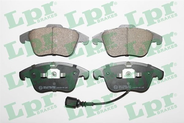 Set Placute Frana,frana Disc Lpr Vw 05P1392