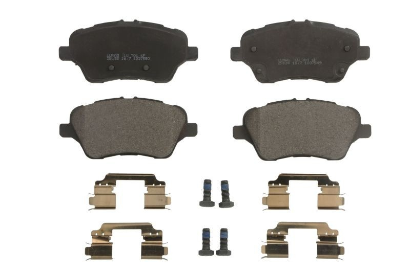 Set placute frana,frana disc MAZDA 2 (DE) (2007 - 2015) KRIEGER 0950006603 piesa NOUA
