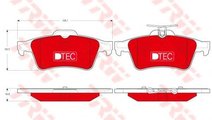 Set placute frana,frana disc MAZDA 3 (BK) (2003 - ...