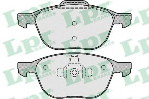 Set placute frana,frana disc MAZDA 3 (BK) (2003 - 2009) LPR 05P1190 piesa NOUA