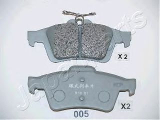 Set placute frana,frana disc MAZDA 5 (CW) (2010 - 2016) JAPANPARTS PP-005AF piesa NOUA