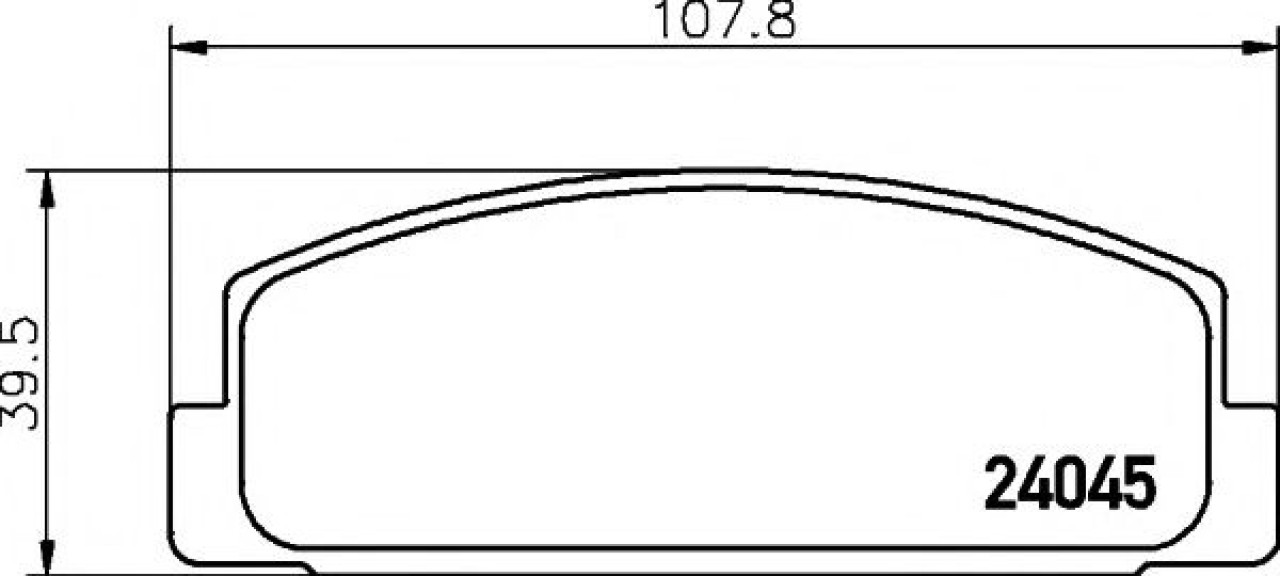 Set placute frana,frana disc MAZDA 6 (GH) (2007 - 2016) TEXTAR 2404501 piesa NOUA