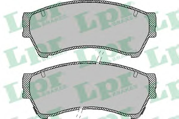 Set placute frana,frana disc MAZDA 6 (GH) (2007 - 2016) LPR 05P1413 piesa NOUA