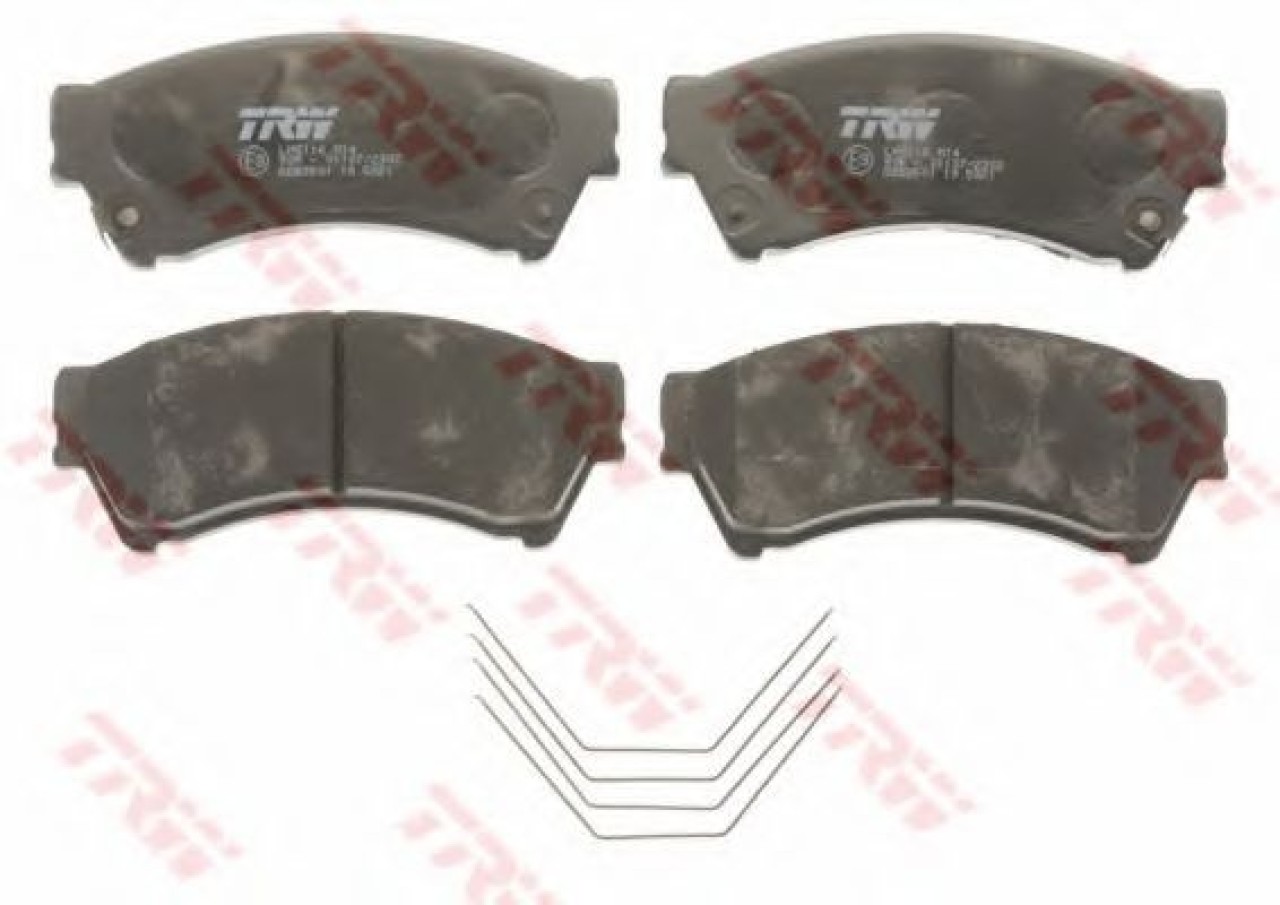 Set placute frana,frana disc MAZDA 6 Hatchback (GH) (2007 - 2016) TRW GDB3501 piesa NOUA