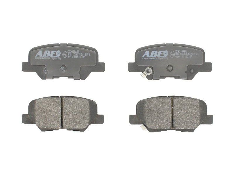 Set placute frana,frana disc MAZDA 6 Limuzina (GJ, GH) (2012 - 2016) ABE C23019ABE piesa NOUA