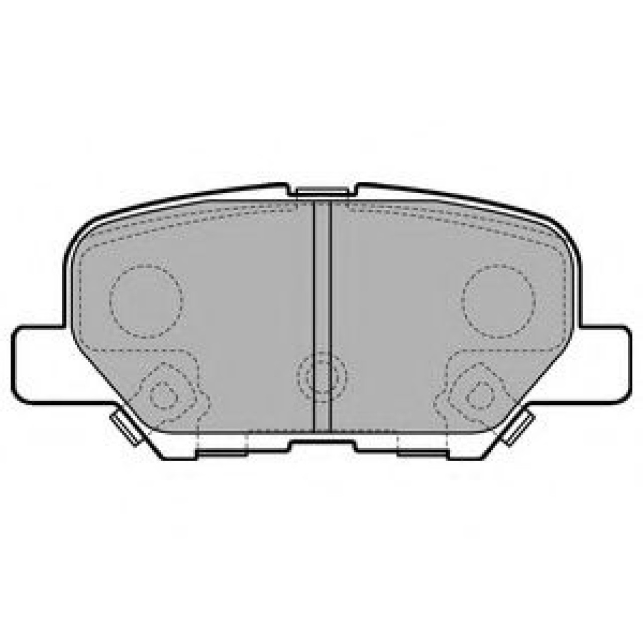 Set placute frana,frana disc MAZDA 6 Limuzina (GJ, GH) (2012 - 2016) DELPHI LP2501 piesa NOUA