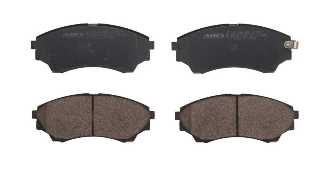 Set placute frana,frana disc MAZDA BT-50 platou / sasiu (CD, UN) (2006 - 2016) ABE C13064ABE piesa NOUA