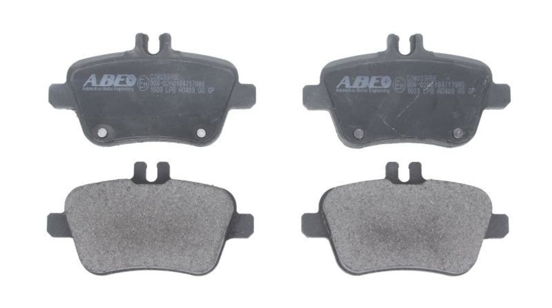 Set placute frana,frana disc MERCEDES A-CLASS (W176) (2012 - 2016) ABE C2M033ABE piesa NOUA