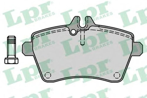 Set placute frana,frana disc MERCEDES B-CLASS (W245) (2005 - 2011) LPR 05P1242 piesa NOUA