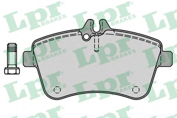 Set placute frana,frana disc MERCEDES B-CLASS (W245) (2005 - 2011) LPR 05P1243 piesa NOUA