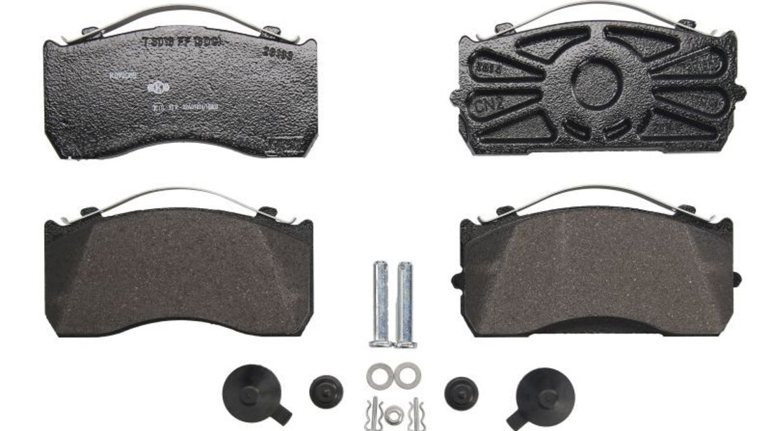 Set placute frana,frana disc MERCEDES-BENZ ATEGO 2 KNORR K 120338K50