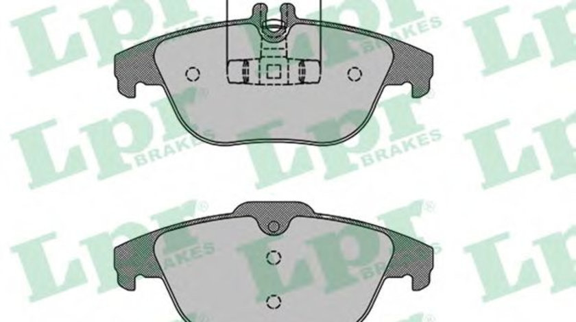 Set placute frana,frana disc MERCEDES C-CLASS T-Model (S204) (2007 - 2014) LPR 05P1274 piesa NOUA