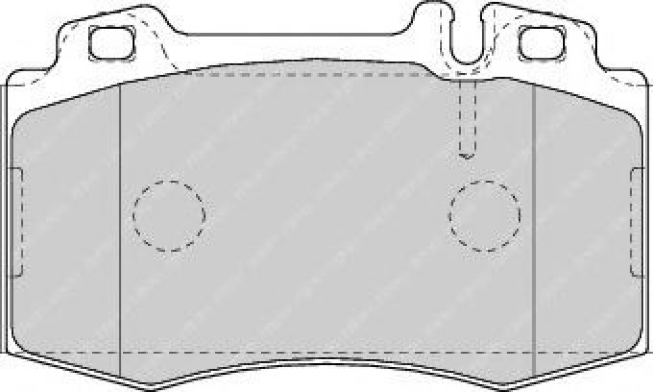 Set placute frana,frana disc MERCEDES C-CLASS Sportscoupe (CL203) (2001 - 2011) FERODO FDB1426 piesa NOUA