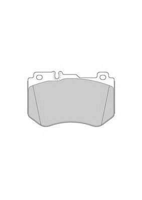 Set placute frana,frana disc MERCEDES C-CLASS Cupe (C205) (2015 - 2016) FERODO FDB4607 piesa NOUA