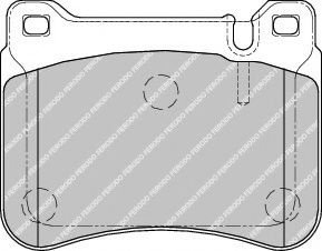 Set placute frana,frana disc MERCEDES C-CLASS (W203) (2000 - 2007) FERODO FDB1907 piesa NOUA