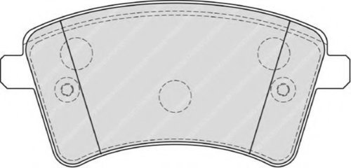 Set placute frana,frana disc MERCEDES CITAN Dualiner (415) (2012 - 2016) FERODO FDB4185 piesa NOUA