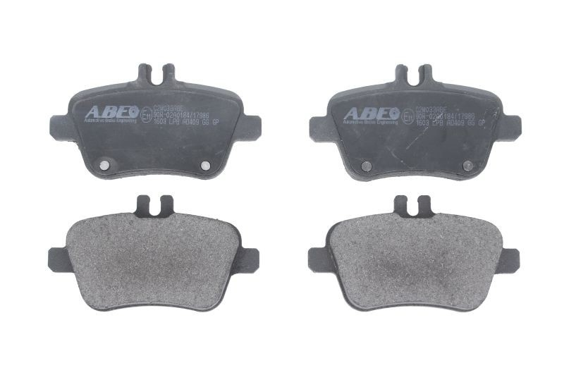Set placute frana,frana disc MERCEDES CLA Cupe (C117) (2013 - 2016) ABE C2M033ABE piesa NOUA