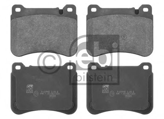 Set placute frana,frana disc MERCEDES CLC-CLASS (CL203) (2008 - 2011) FEBI BILSTEIN 16751 piesa NOUA
