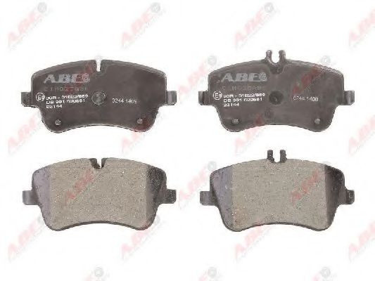 Set placute frana,frana disc MERCEDES CLK (C209) (2002 - 2009) ABE C1M025ABE piesa NOUA