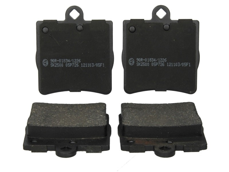 Set placute frana,frana disc MERCEDES CLK (C209) (2002 - 2009) KROTTENDORF KRO1545 piesa NOUA